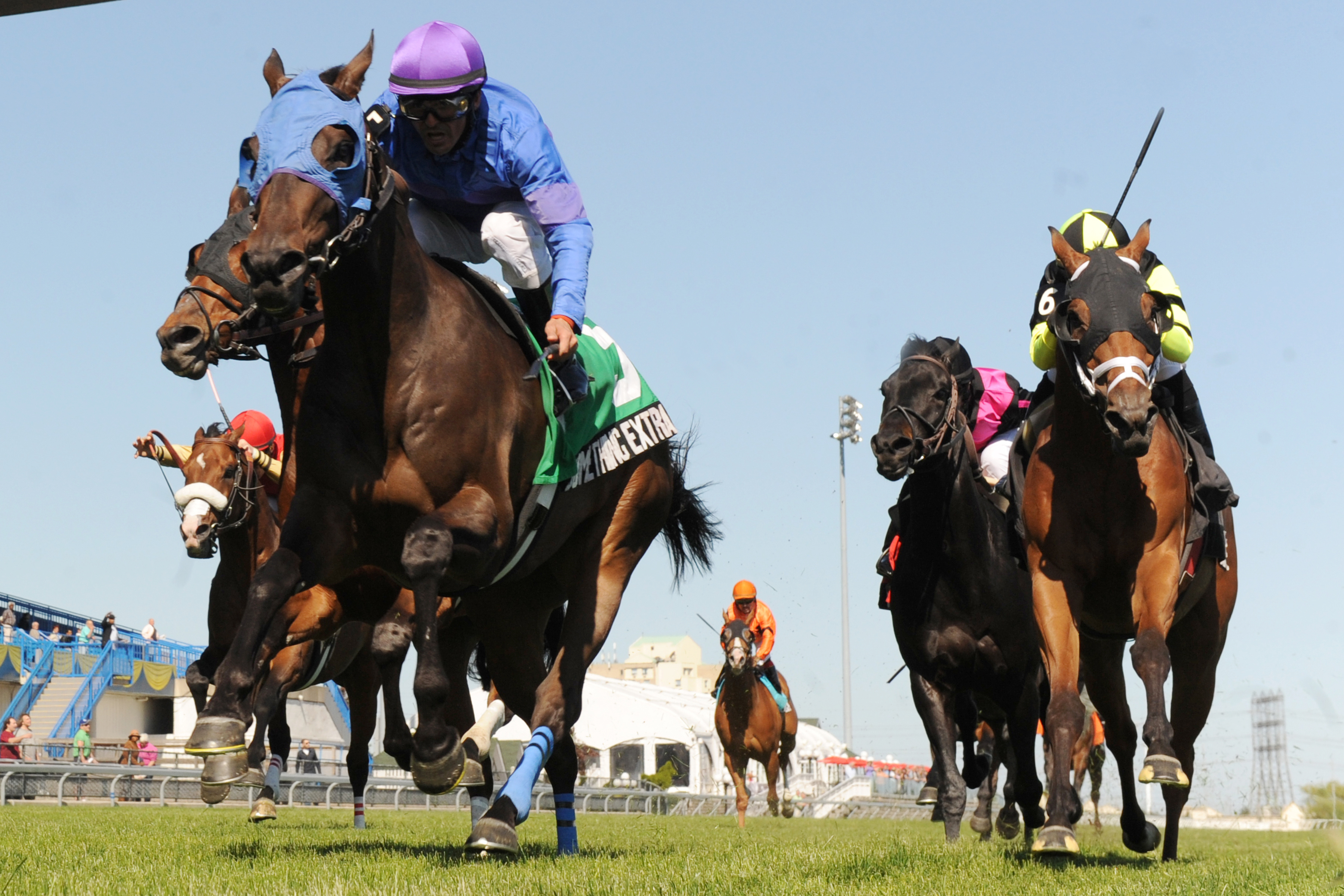Something Extra wins the 2013 Connaught Cup