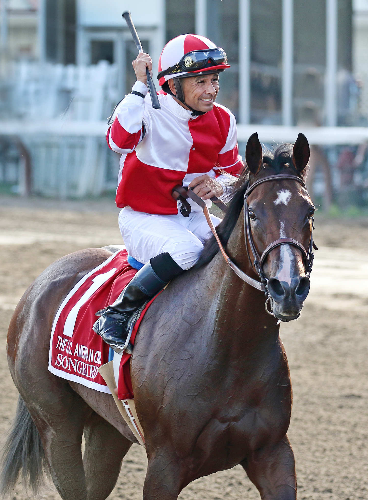 Mike Smith and Songbird after winning the CCAO