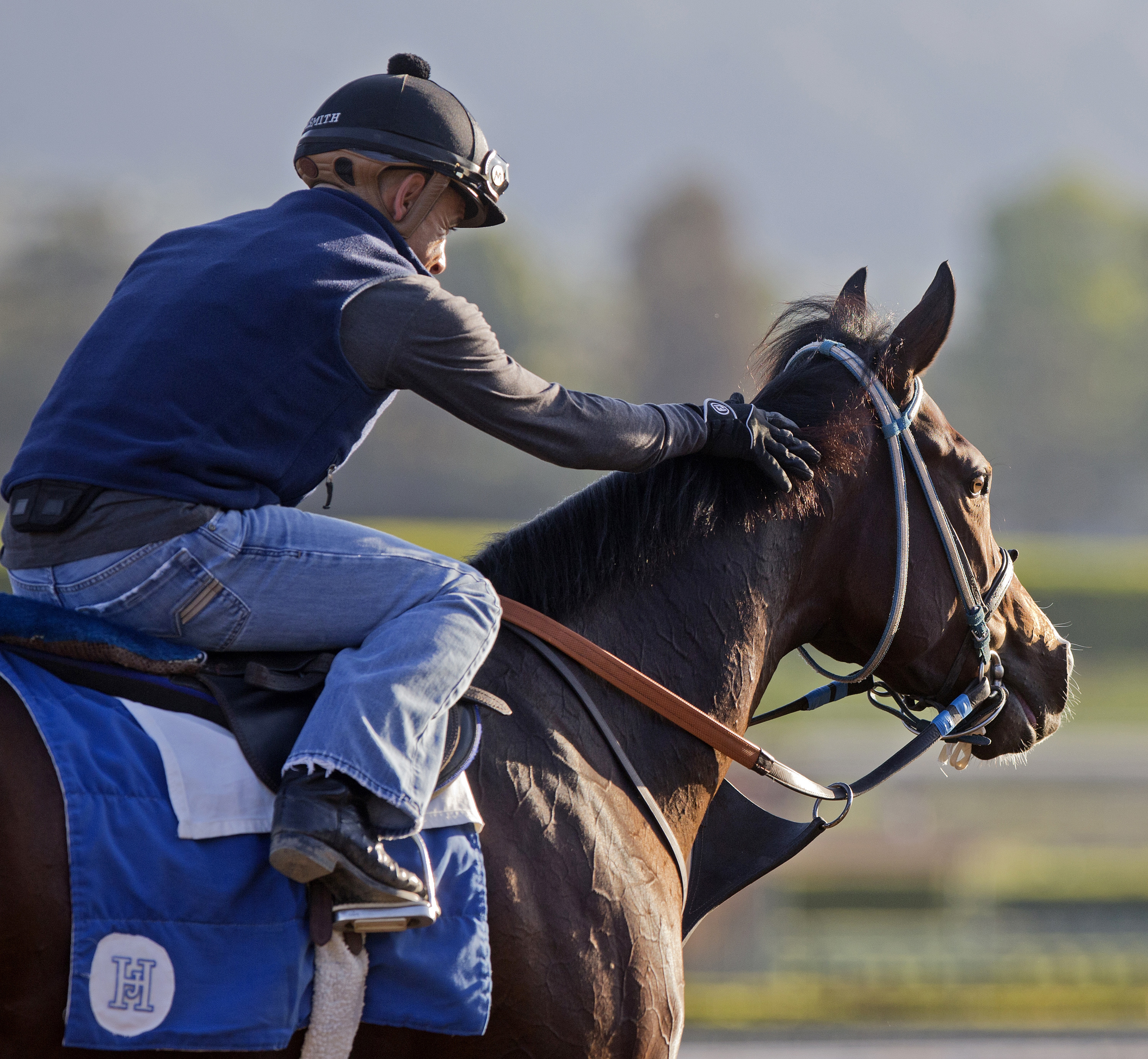 Songbird at Santa Anita on Oct. 6