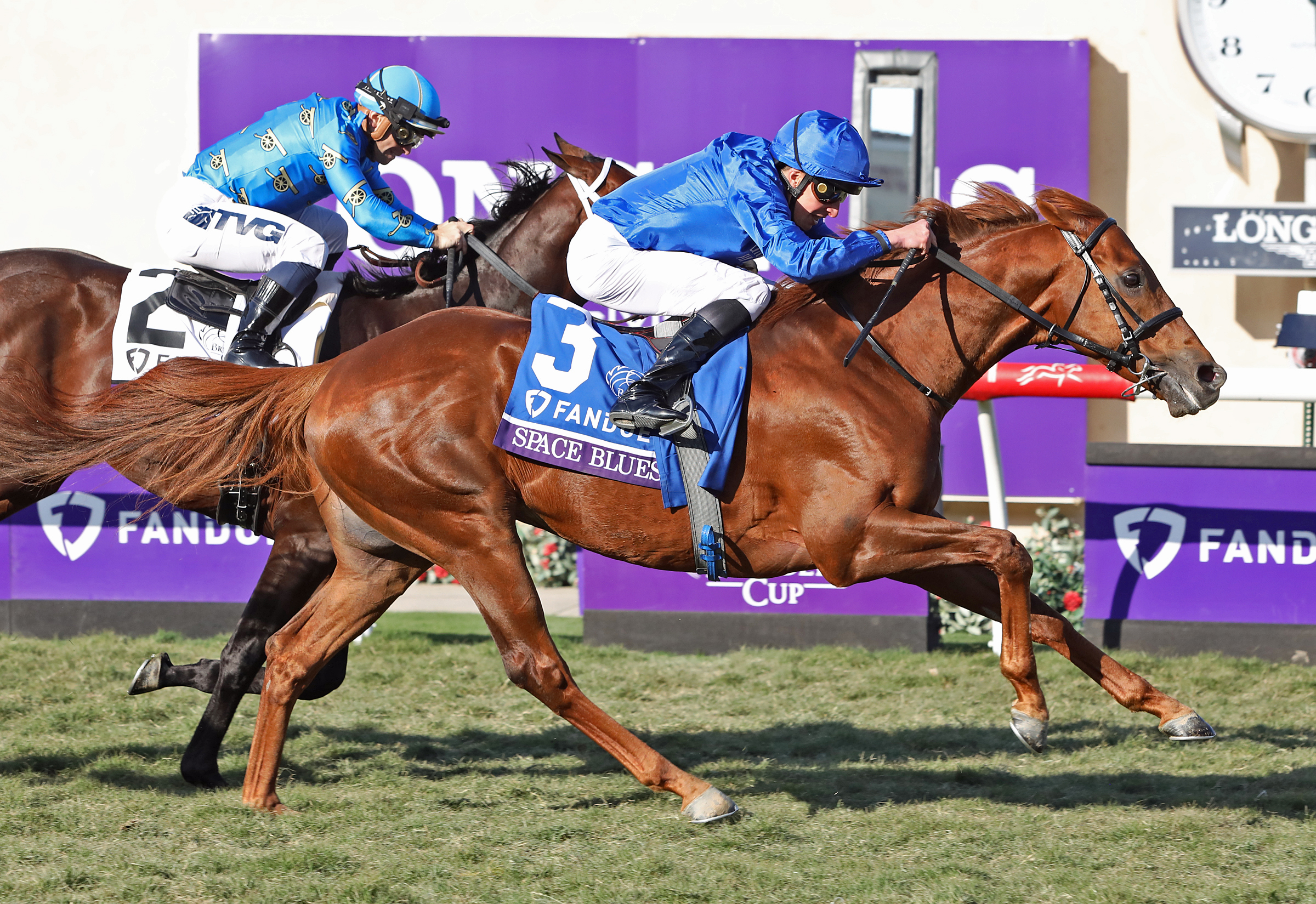 Space Blues wins Breeders' Cup Mile 11-6-2021