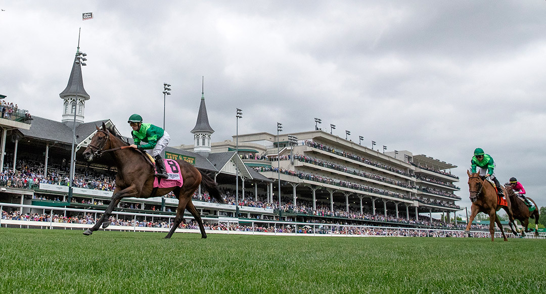 RECAP - Speak of the Devil wins the Churchill Distaff Turf Mile at Churchill Downs