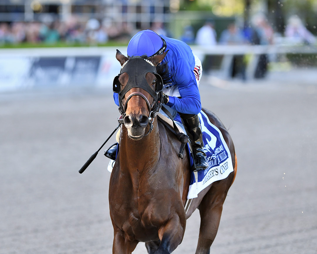 Speaker's Corner wins the 2022 Gulfstream Park Mile at Gulfstream Park