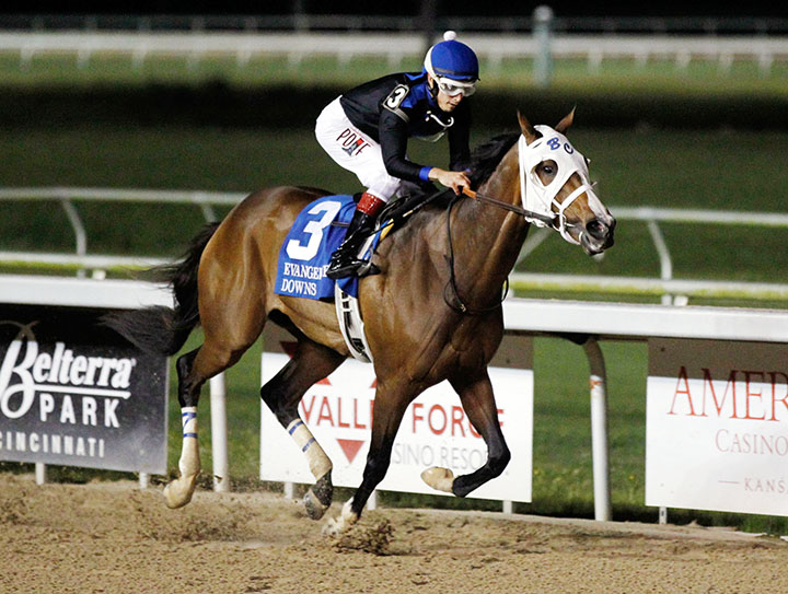 Special Blessing wins the 2019 Evangeline Distaff at Evangeline Downs