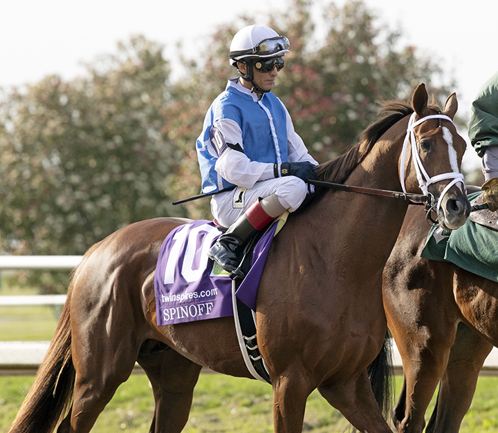 Spinoff finishes second in the Louisiana Derby
