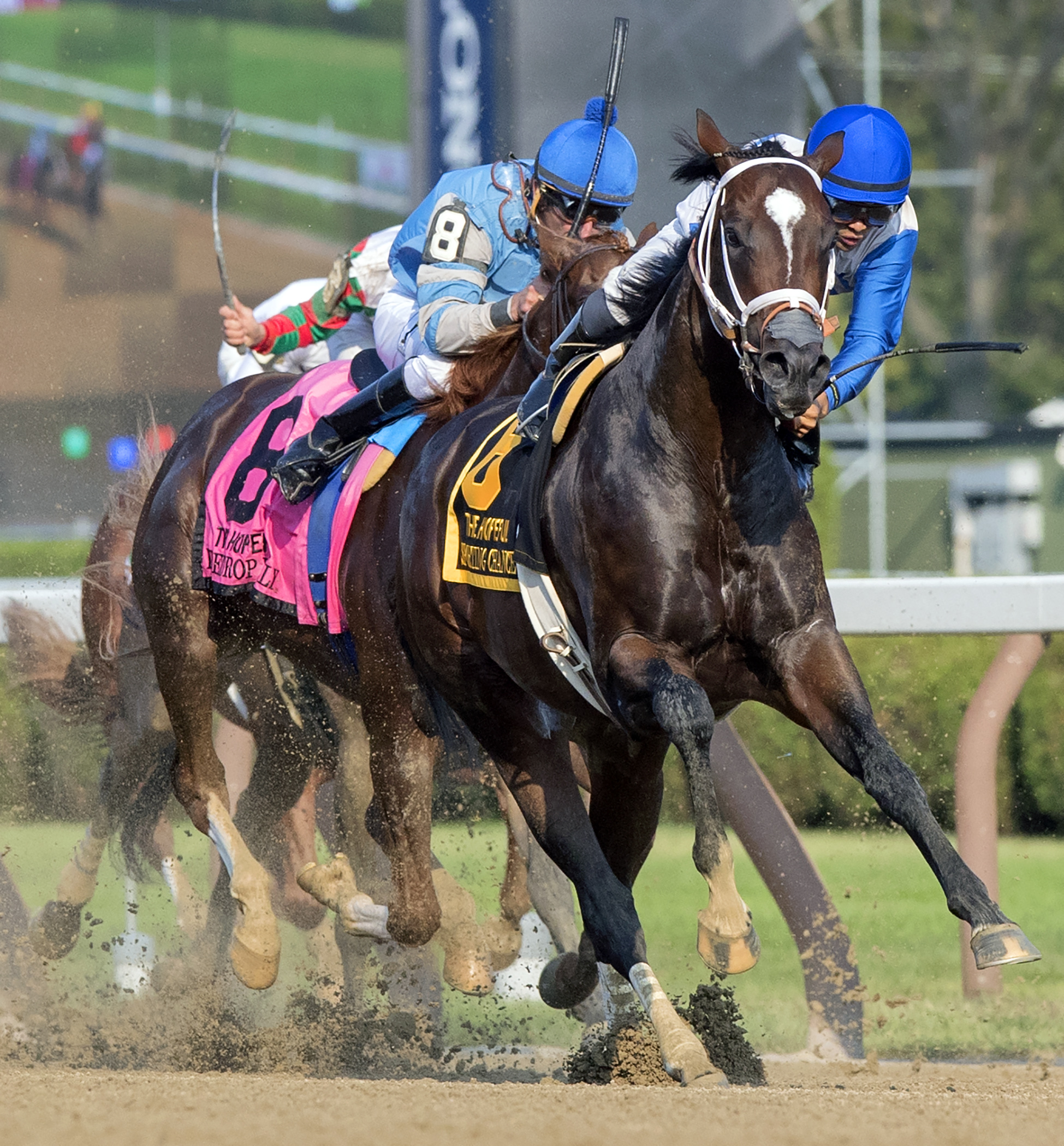 Sporting Chance wins the 2017 Hopeful