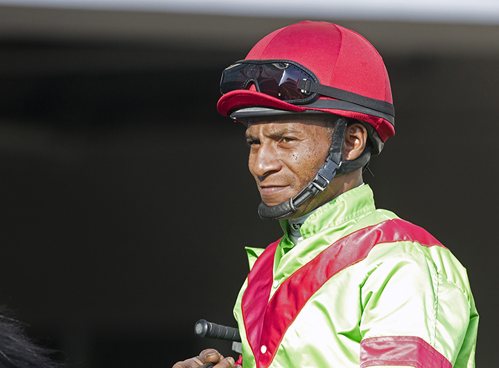 Jockey Marlon St. Julien in 2011
