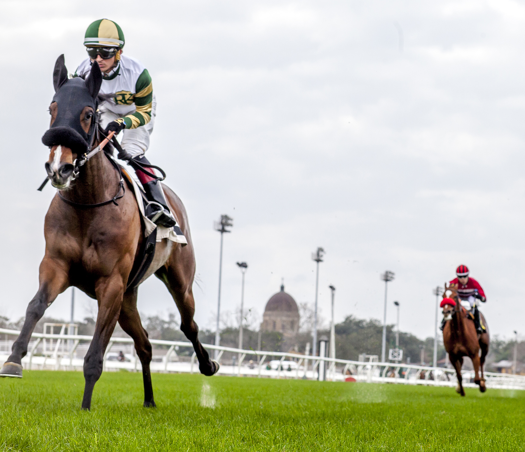 Stallion Heiress wins the Joseph E. "Spanky" Broussard Memorial Overnight Stakes