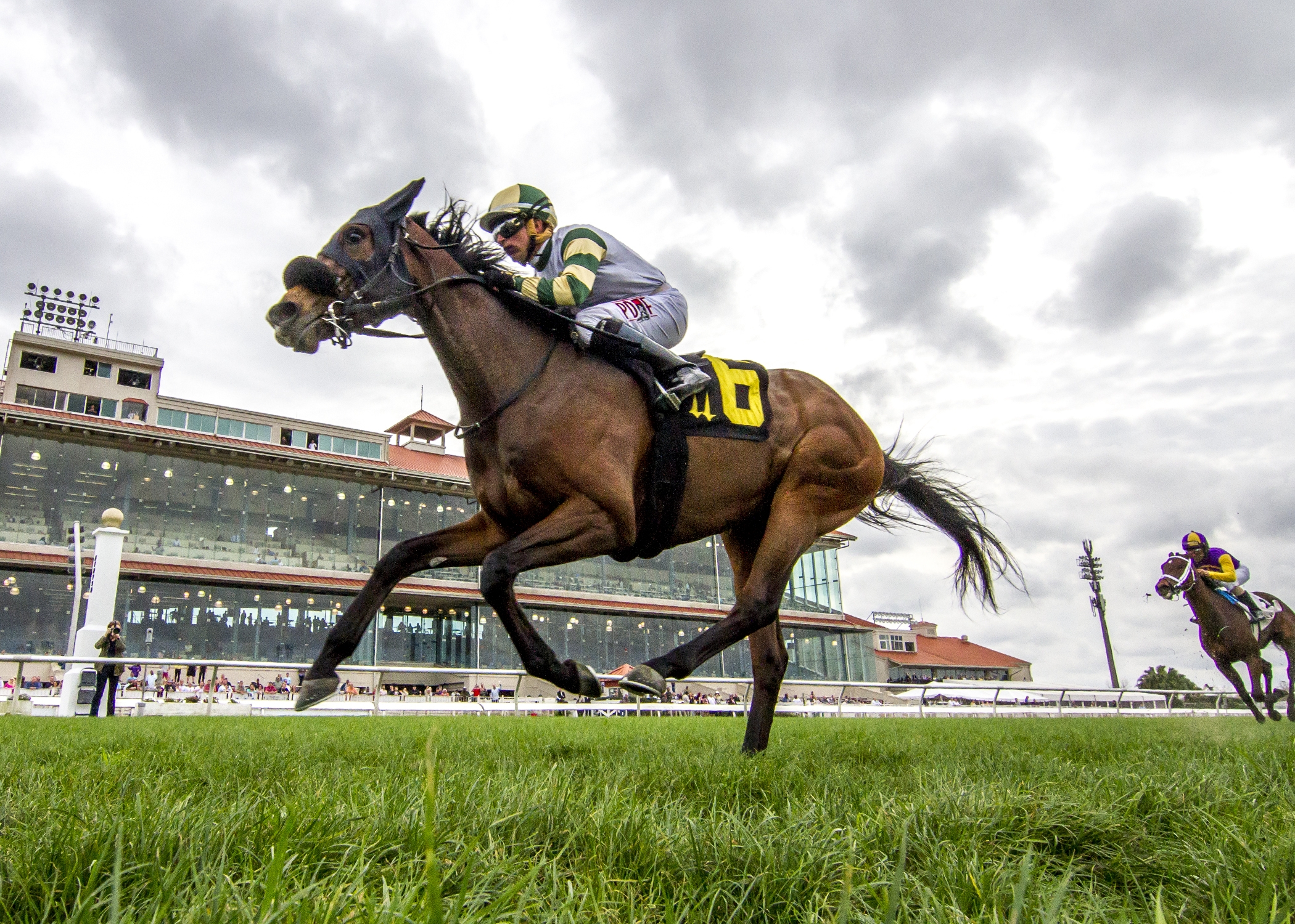 Stallion Heiress wins the 2017 Allen Black Cat LaCombe Memorial
