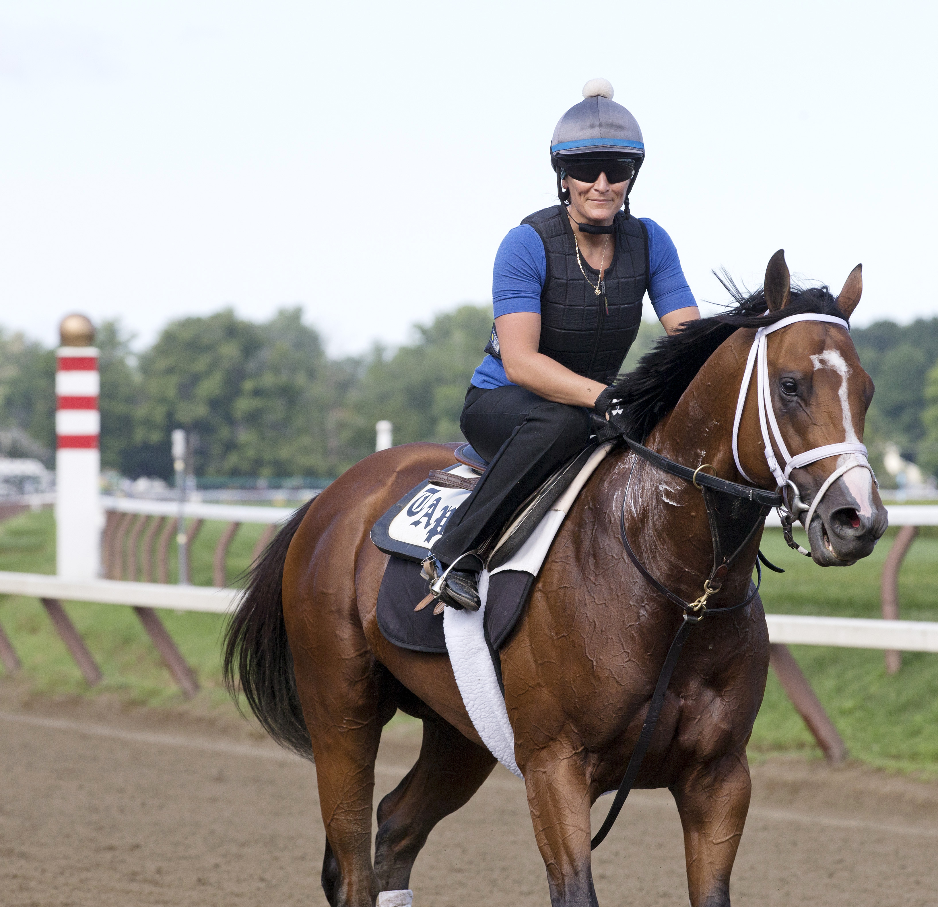 Stanford trains at Saratoga on July 22