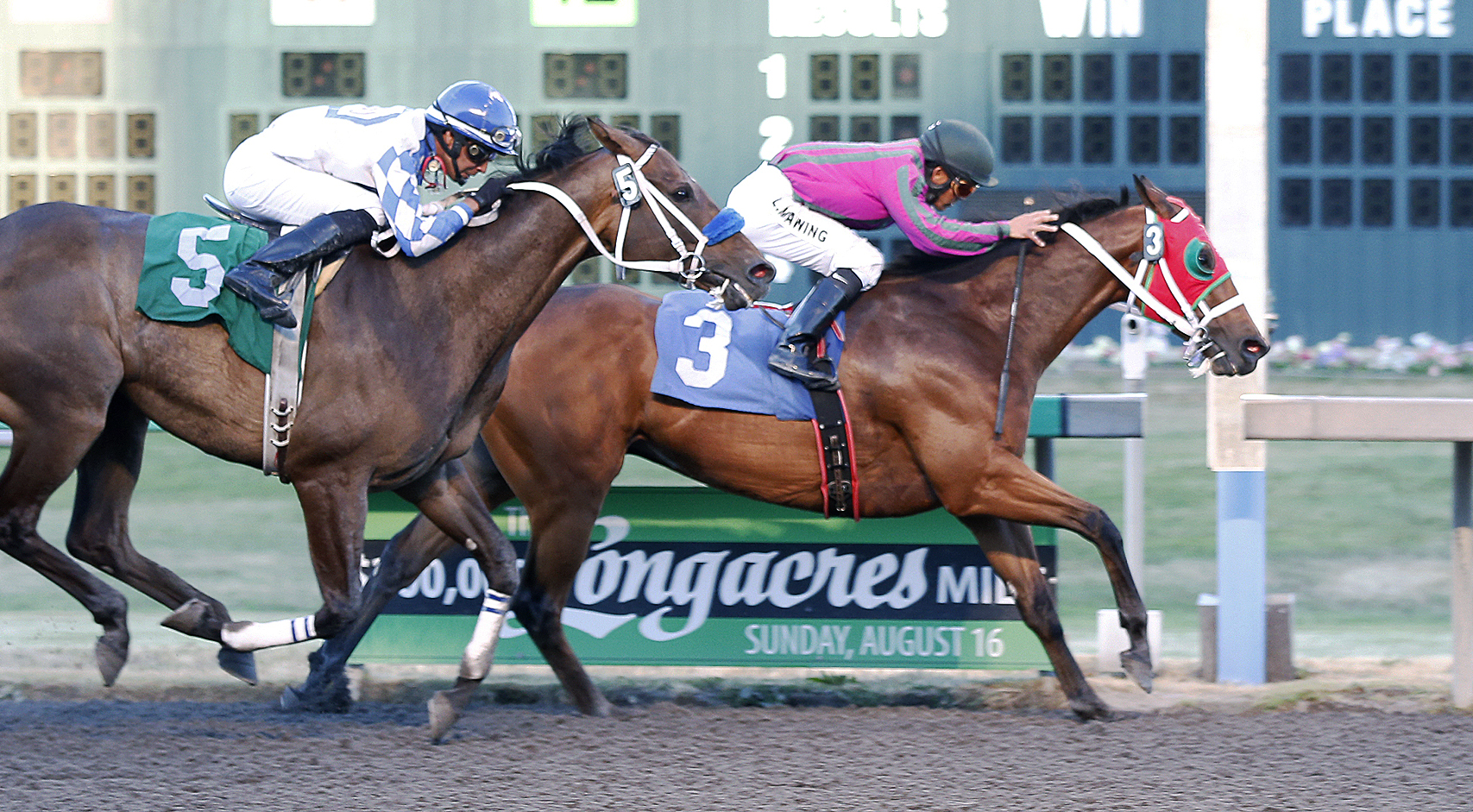 Star of the Dia wins a claiming race