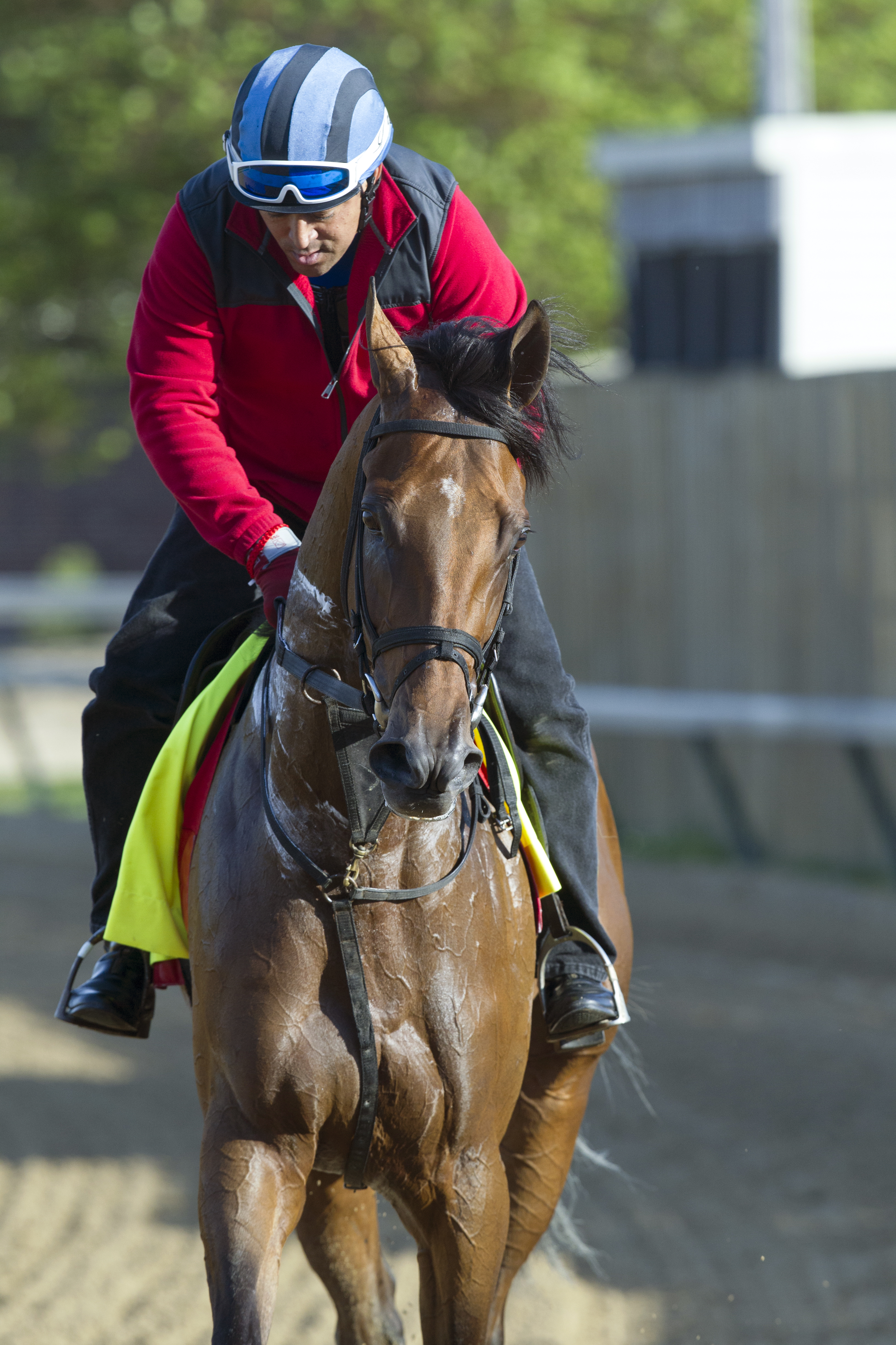 State of Honor trains at Churchill on April 26