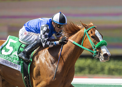 Stilleto Boy wins Californian 4-30-2022