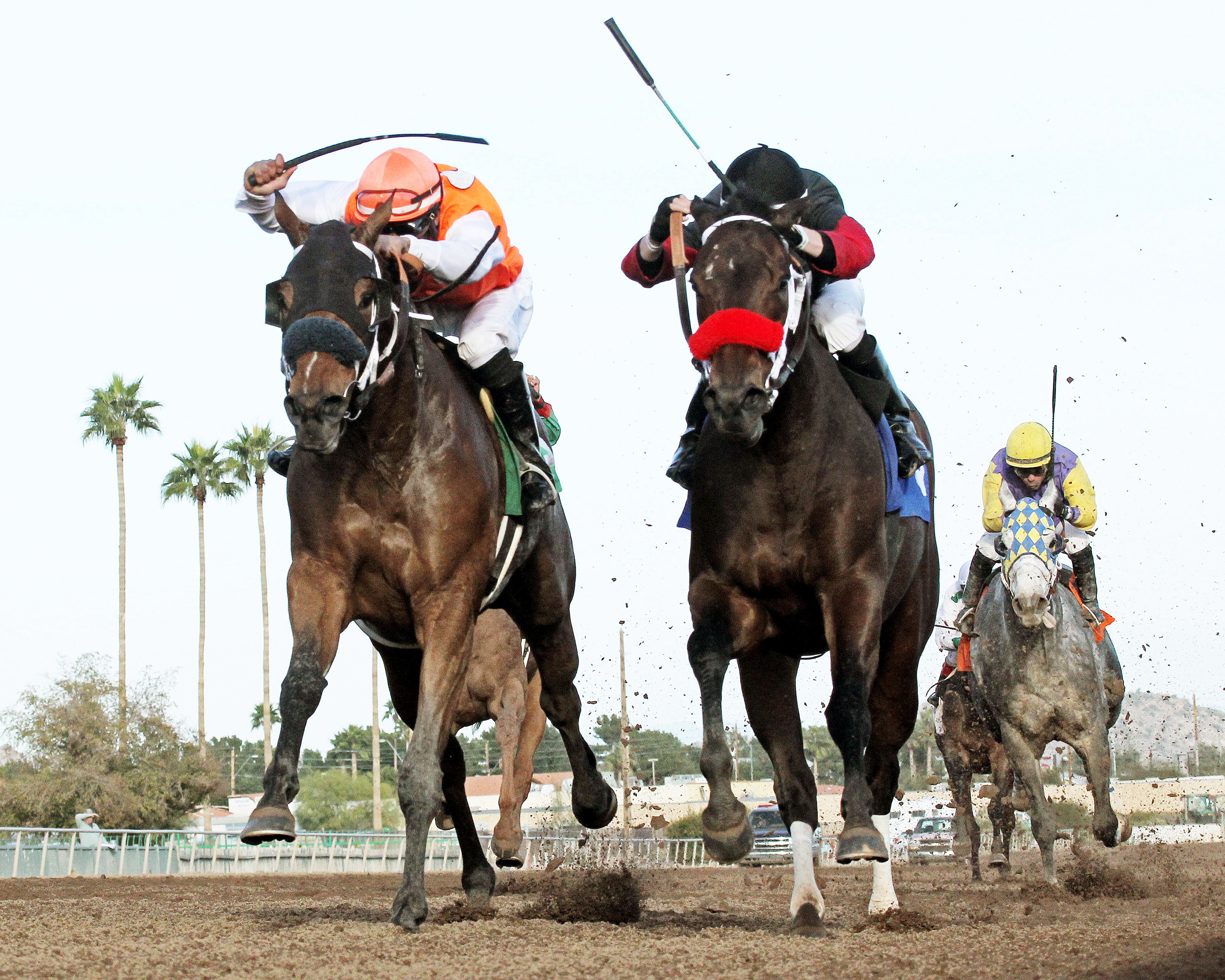 Storm Power wins the Hank Mills Sr. Handicap