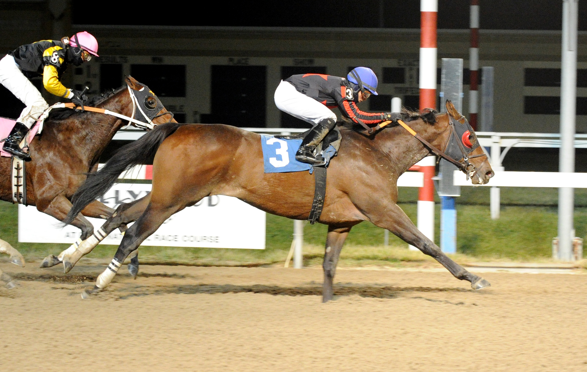 Stormin Monarcho wins the Swatara Stakes