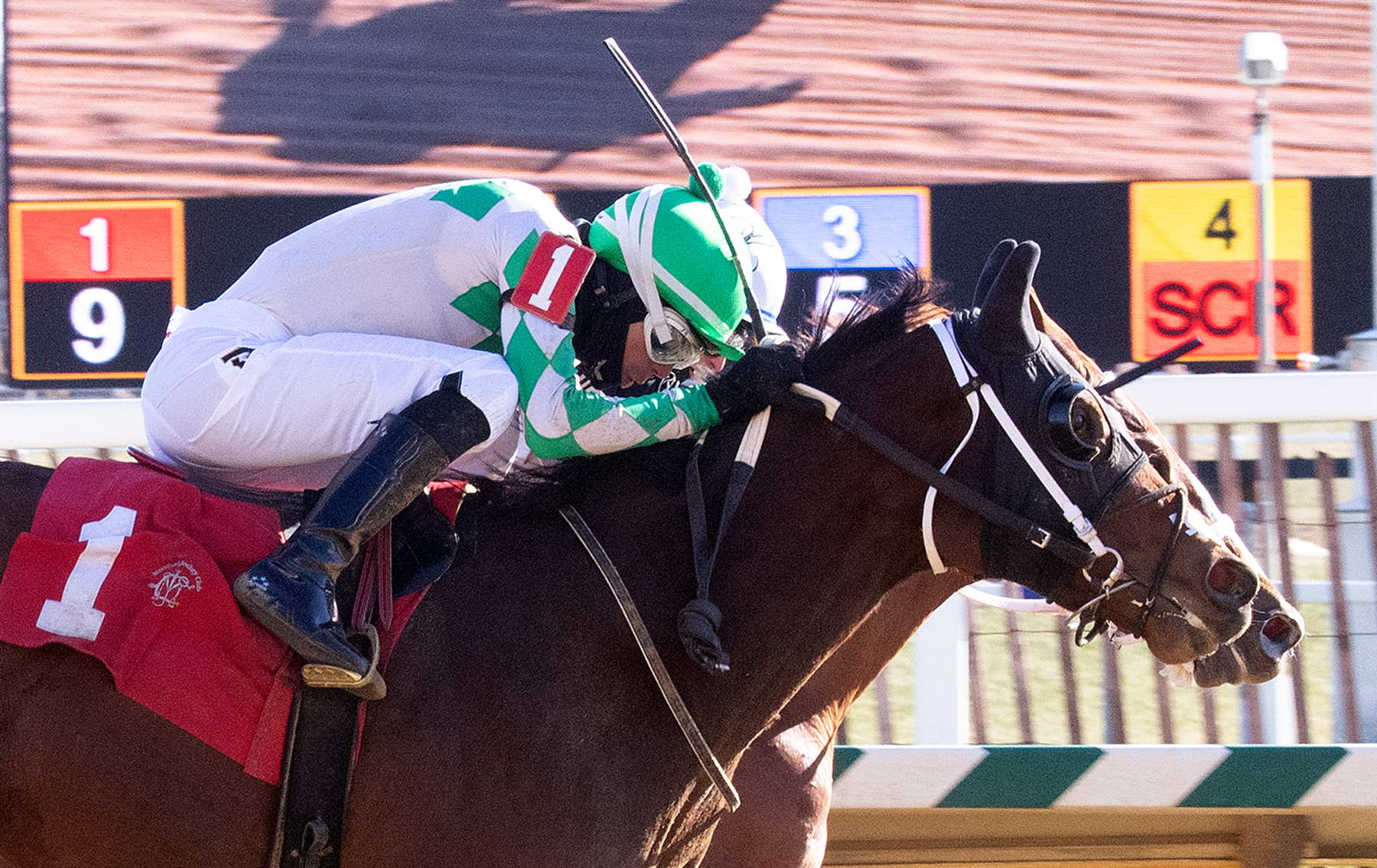 Street Lute wins Gin-Talking Stakes 12-26-2020