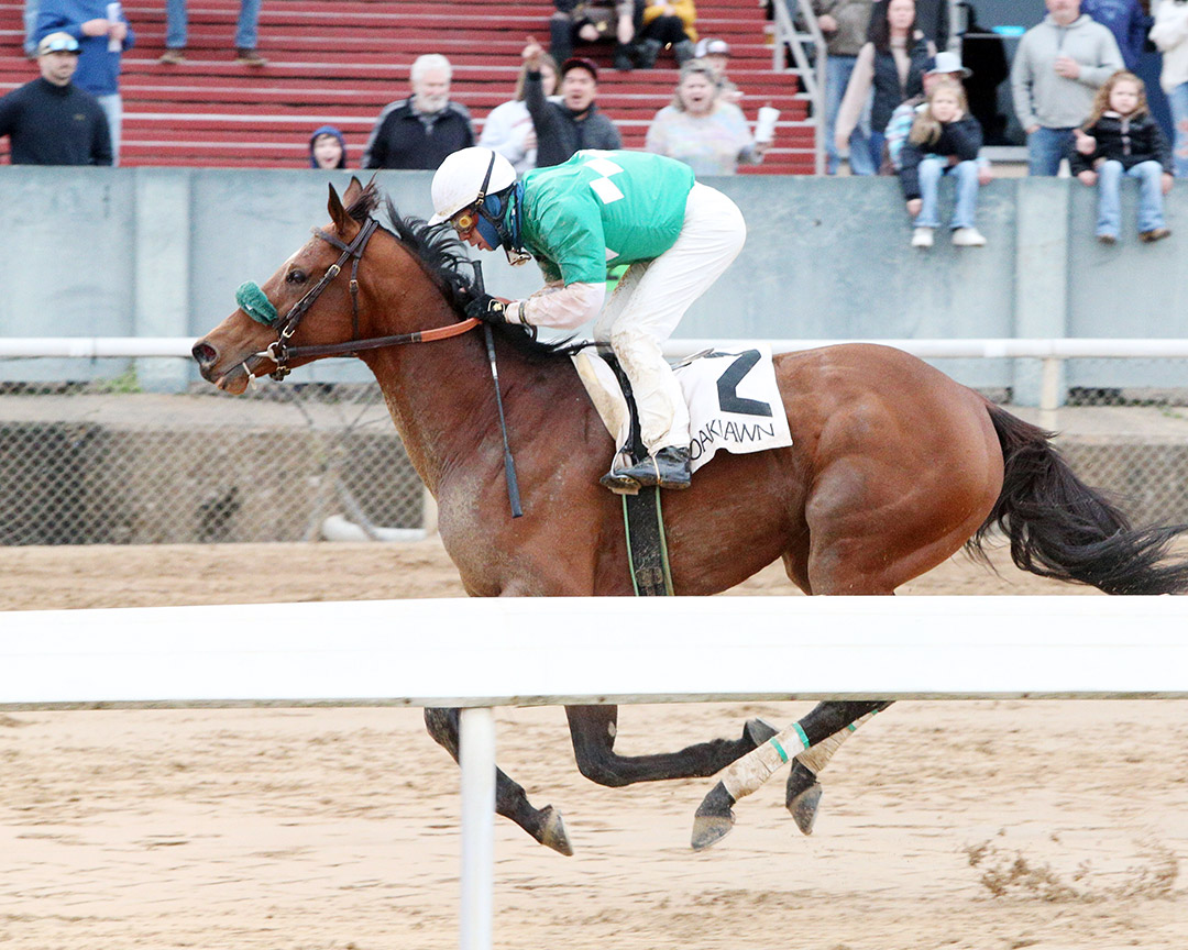 Strong Tide wins a Jan. 9 allowance race at Oaklawn