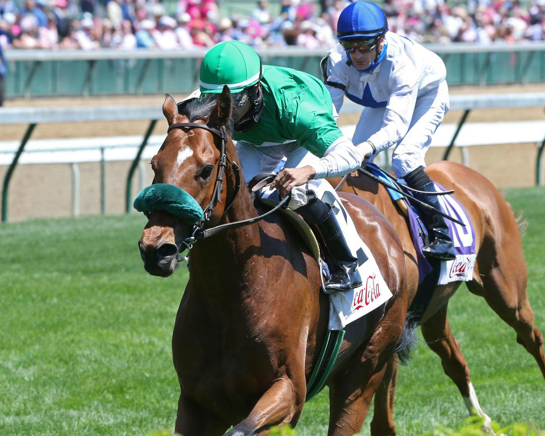 Strong Tide wins an April 30 allowance at Churchill Downs