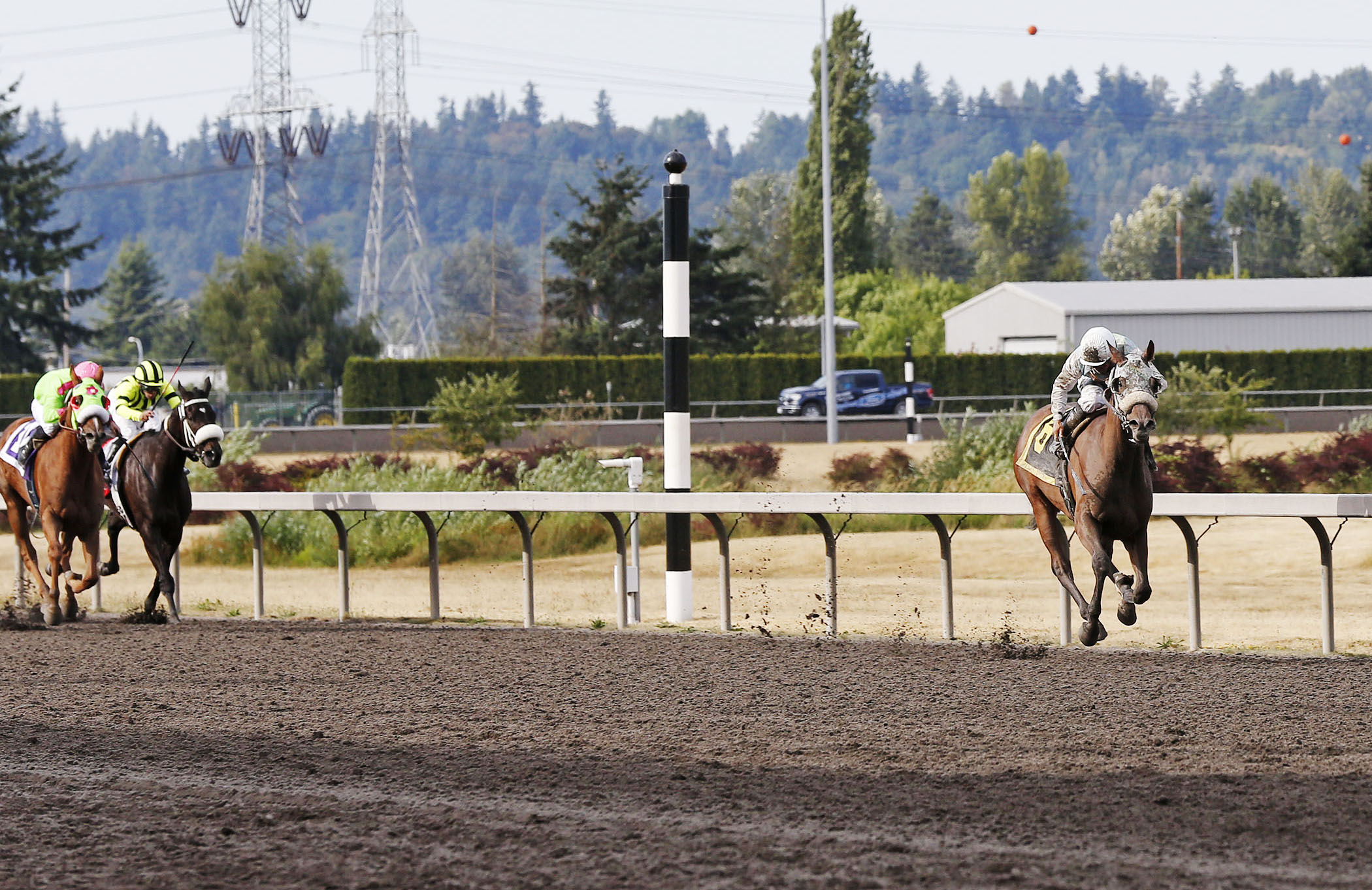 Stryker Phd wins the Mt. Rainier Handicap