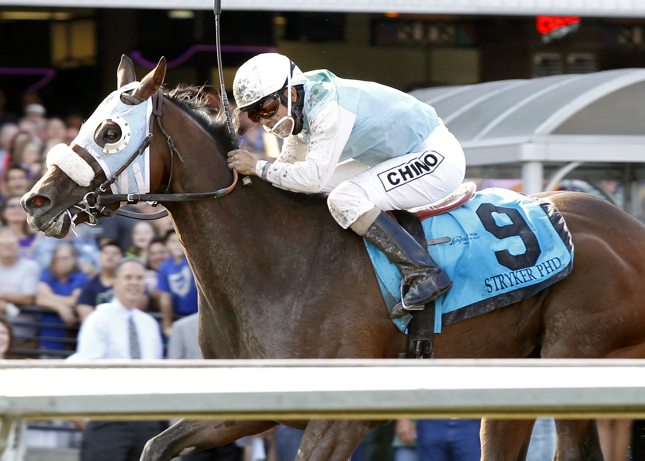 Stryker Phd wins the Longacres Mile