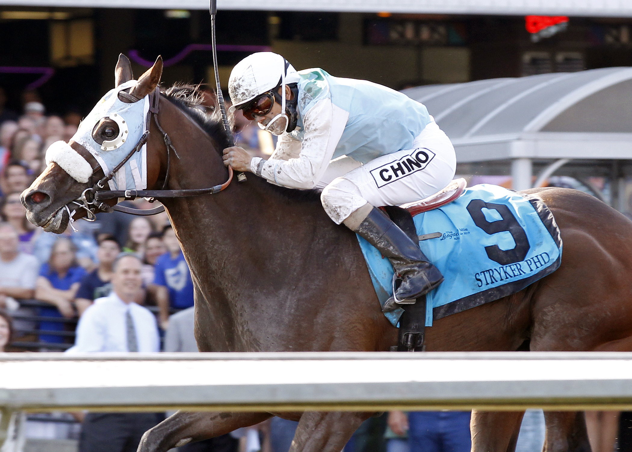 Styker Phd wins the Longacres Mile