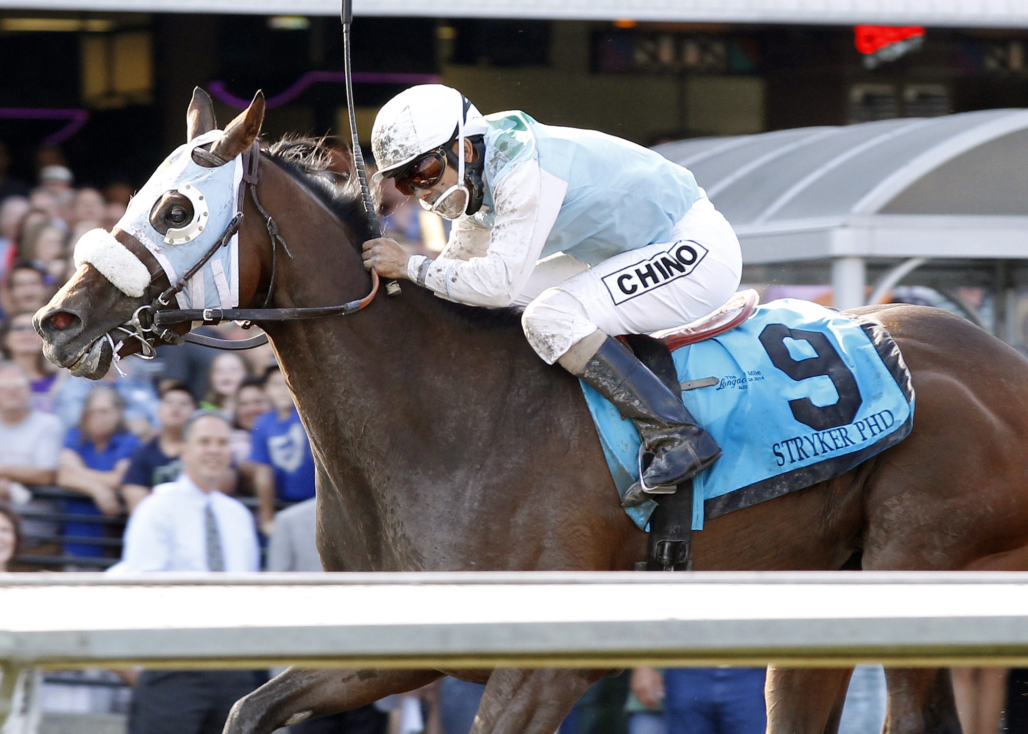 Stryker Phd wins the 2014 Longacres Mile