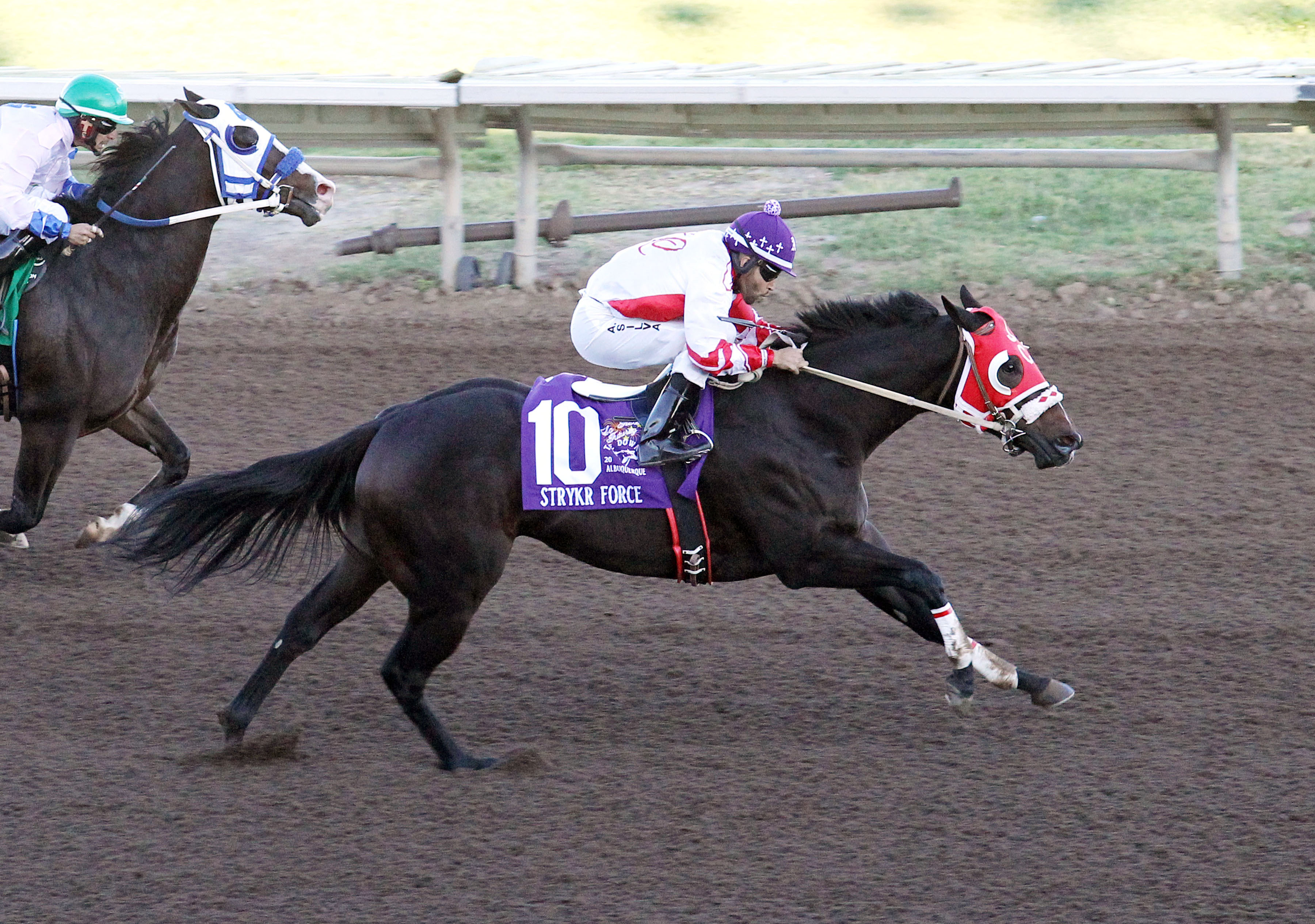 Strykr Force wins the 2017 La Fiesta Futurity