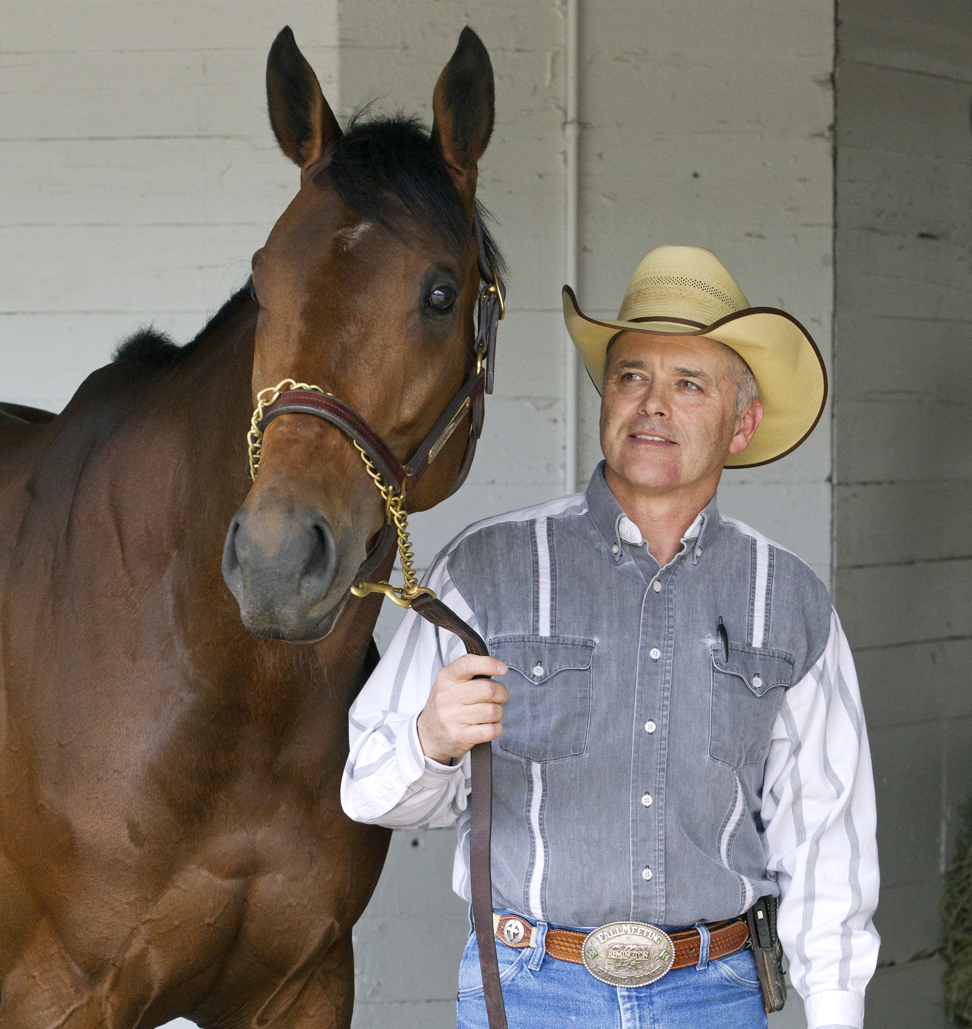 Suddenbreakingnews with trainer Donnie Von Hemel