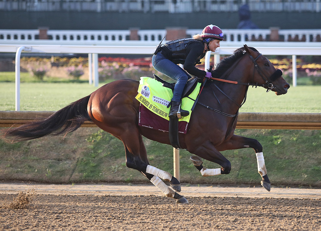 Summer Is Tomorrow works at Churchill Downs on May 2