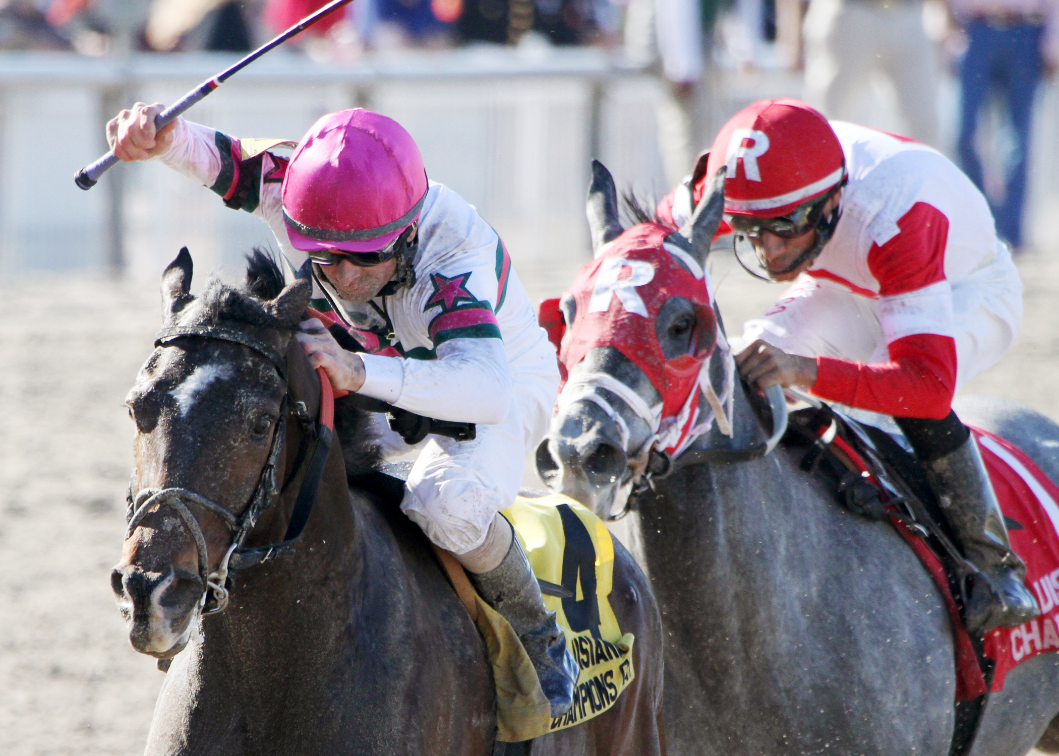 Sunbean wins the 2014 Louisiana Champions Day Classic