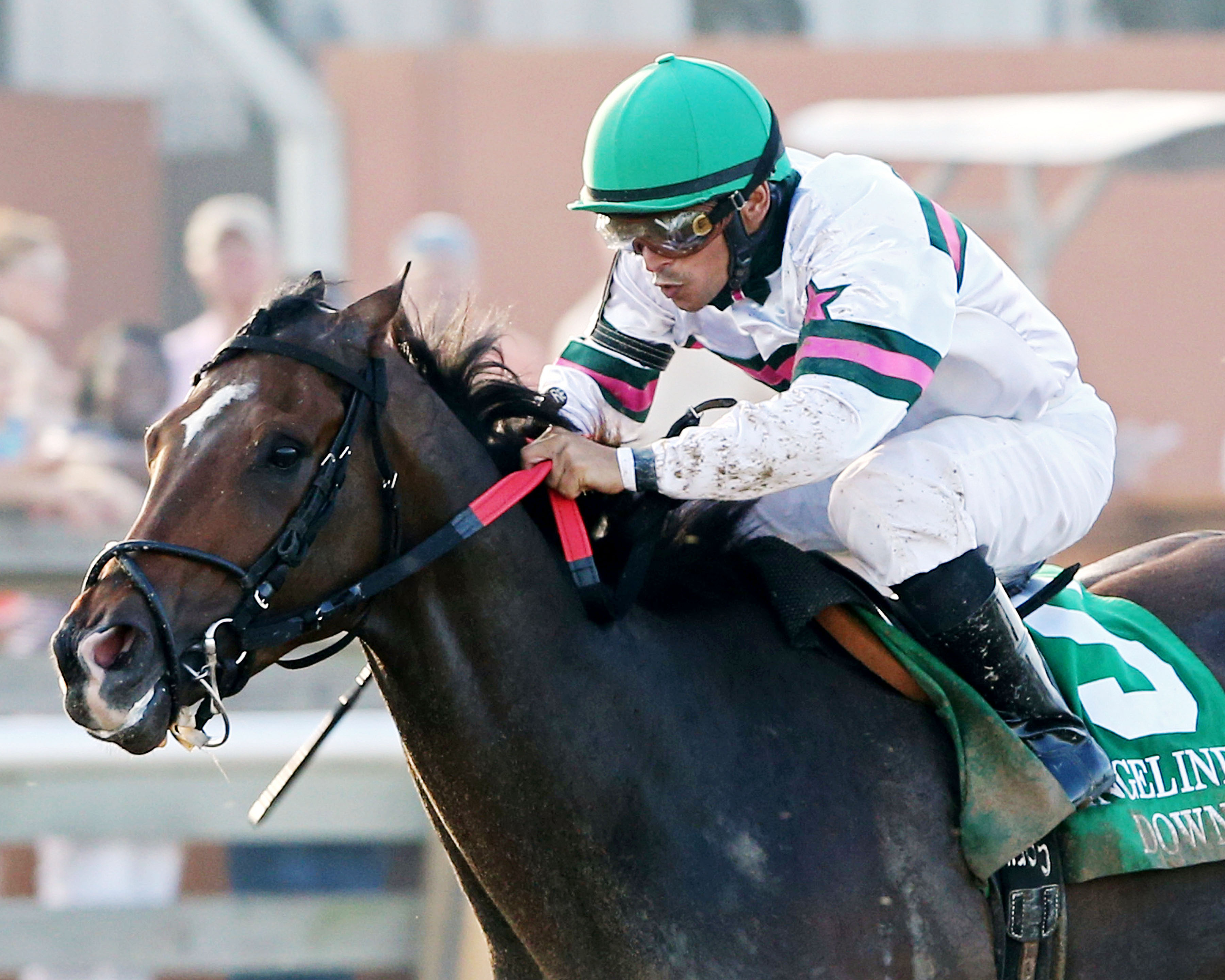 Sunbean wins the Evangeline Mile