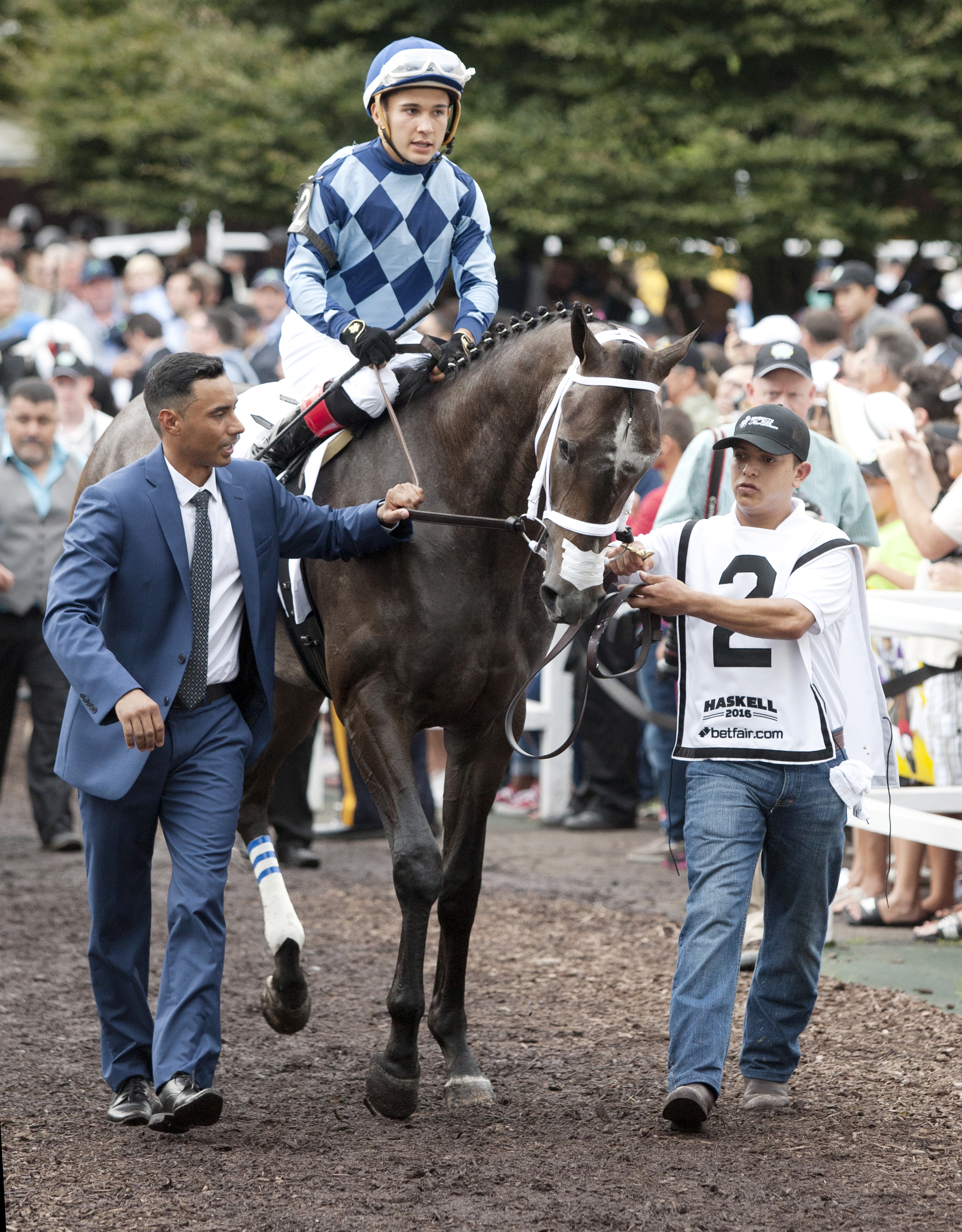 Sunny Ridge at Monmouth Park in July