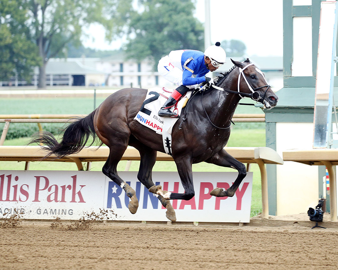 Super Stock wins the 2021 Ellis Park Derby at Ellis Park