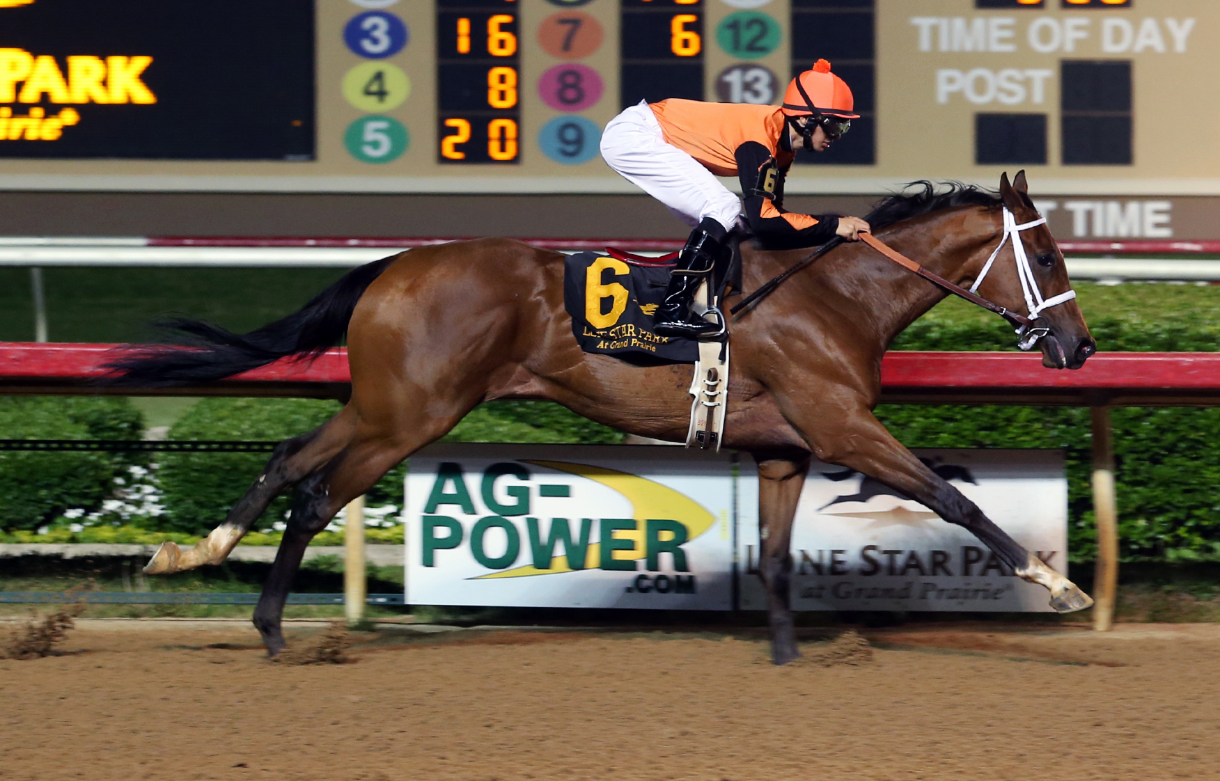 Supermason wins the Texas Stallion Stakes - Stymie Division