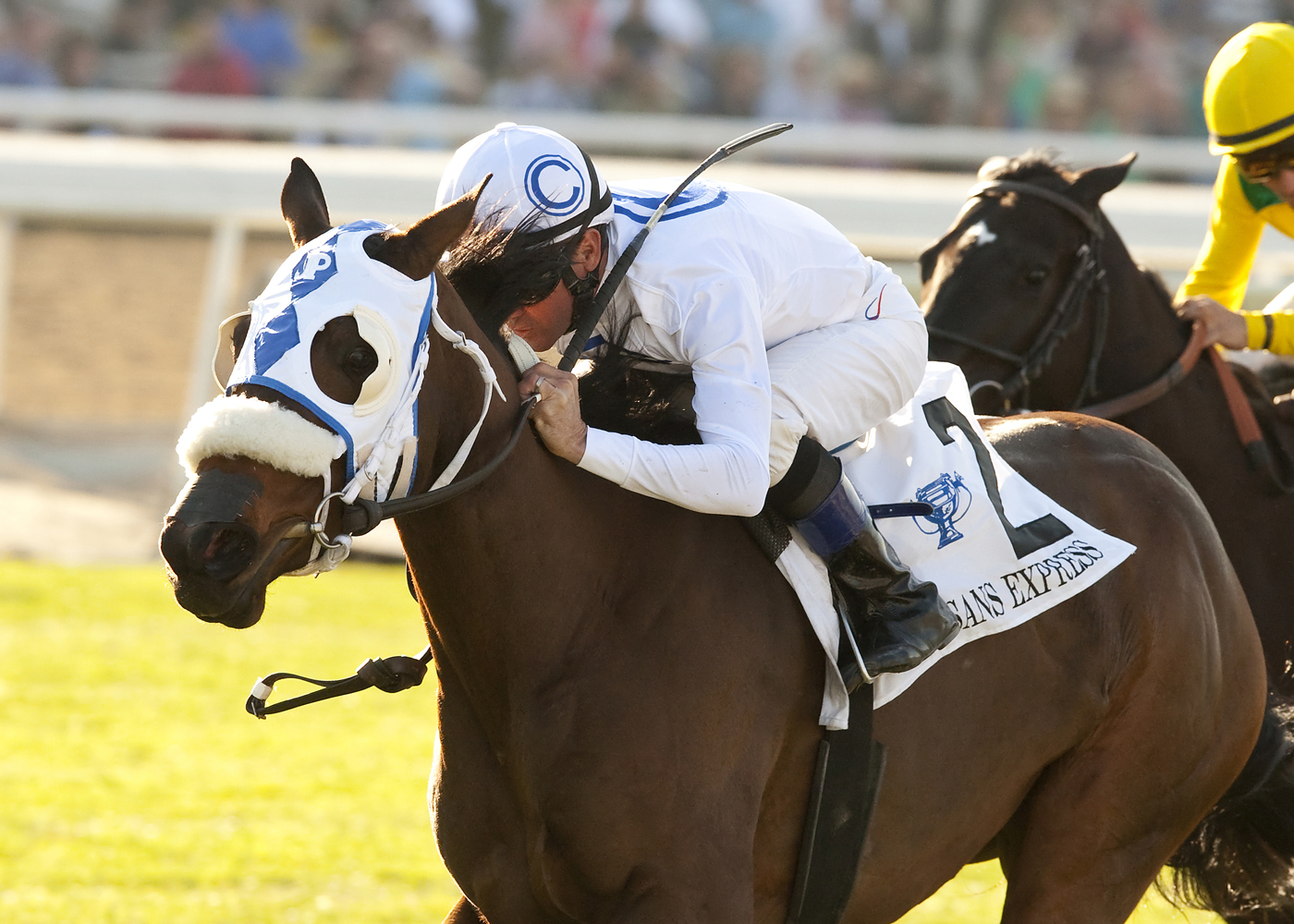 Susans Express wins the California Cup Oaks