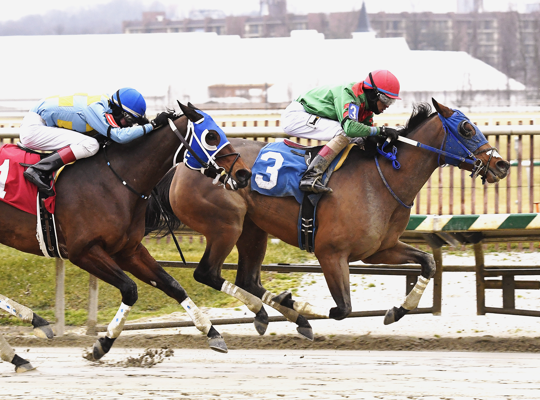 Sweet On Smokey wins the What a Summer Stakes