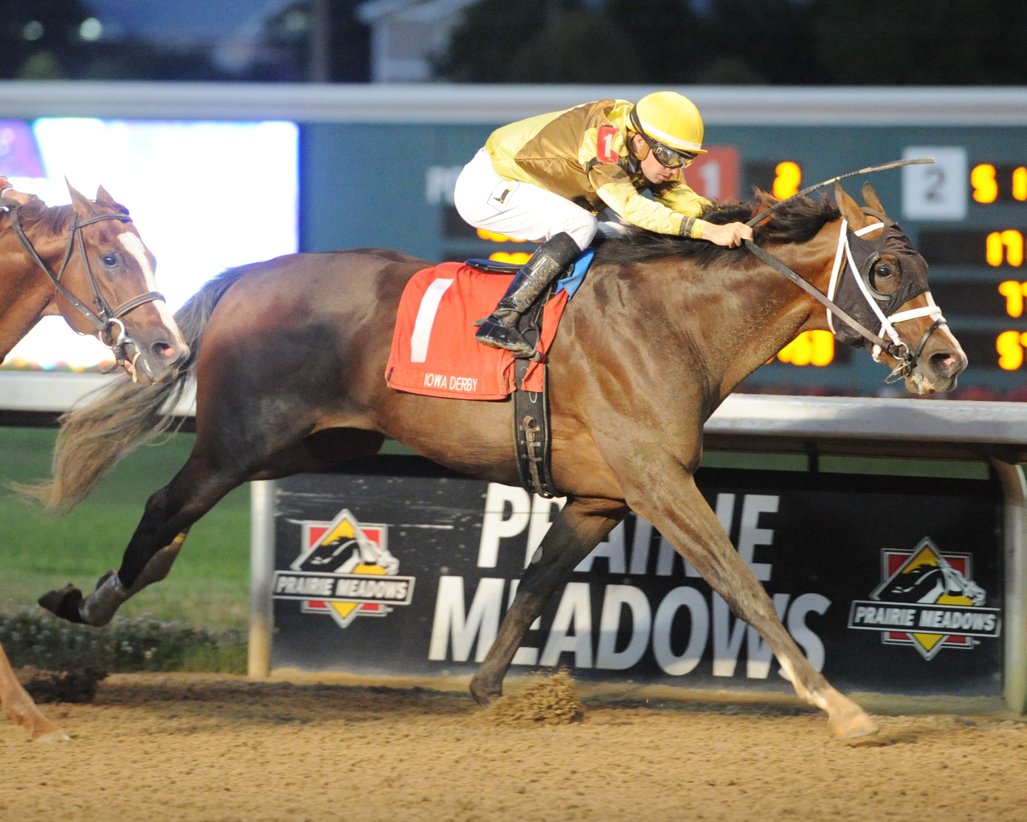 High North wins the 2018 Iowa Derby