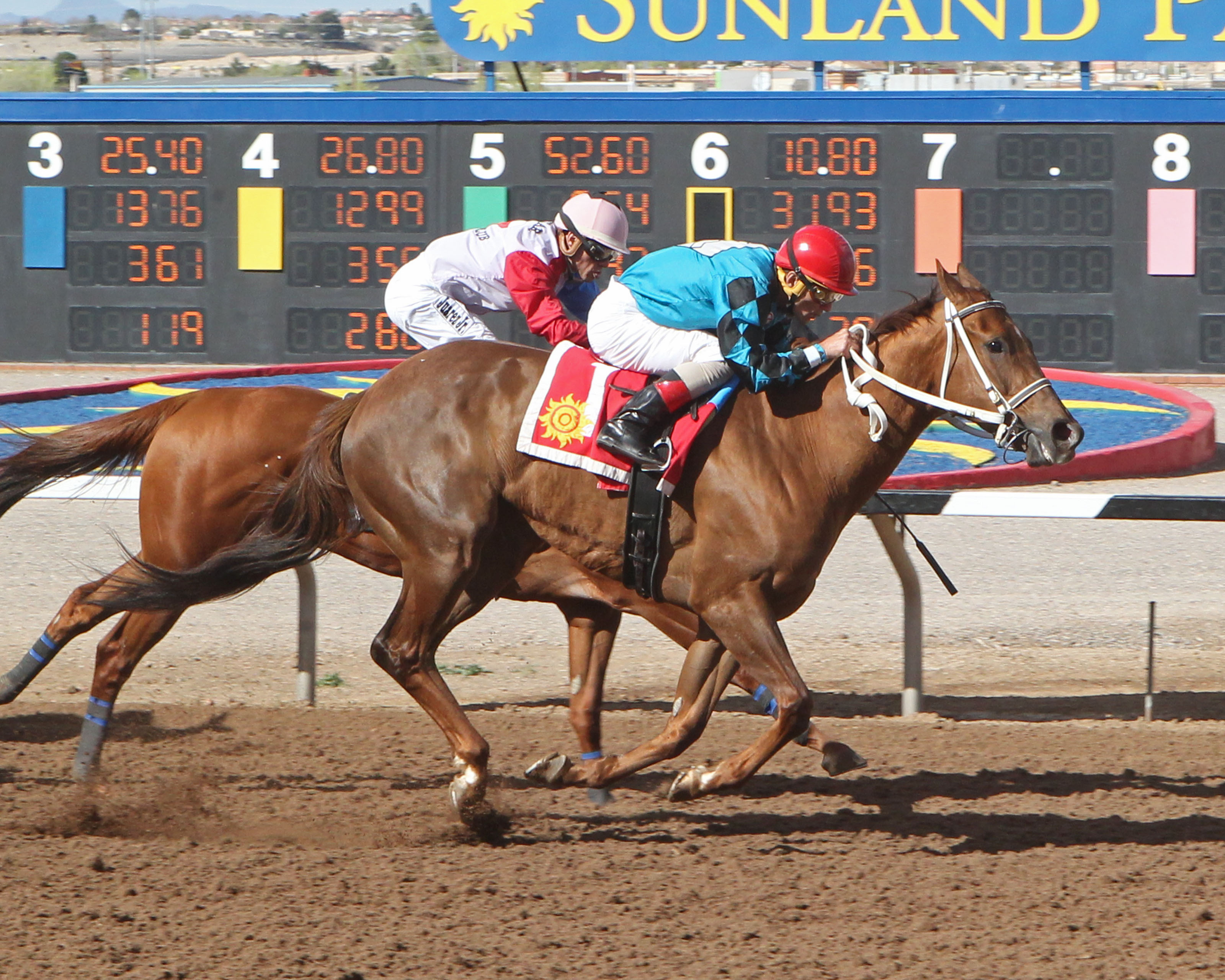 Tilla Cat wins the 2018 La Coneja Handicap