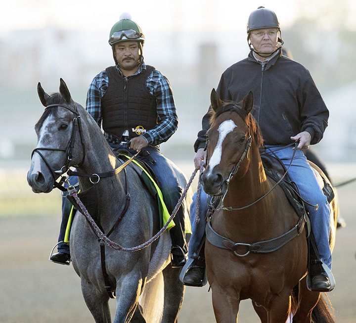 Tacitus with Bill Mott at Churchill