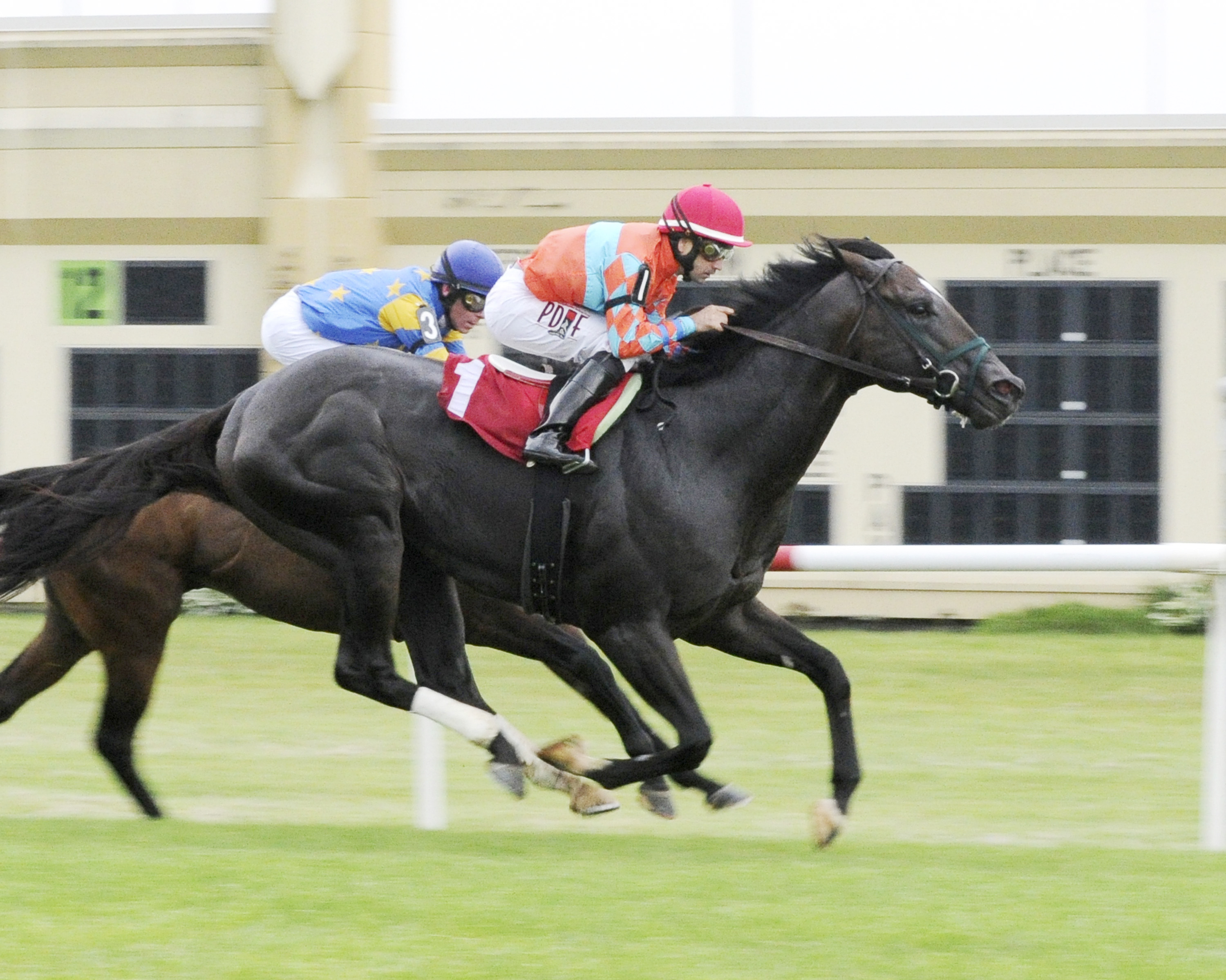 Take Cover wins the Pennsylvania Governor's Cup Stakes