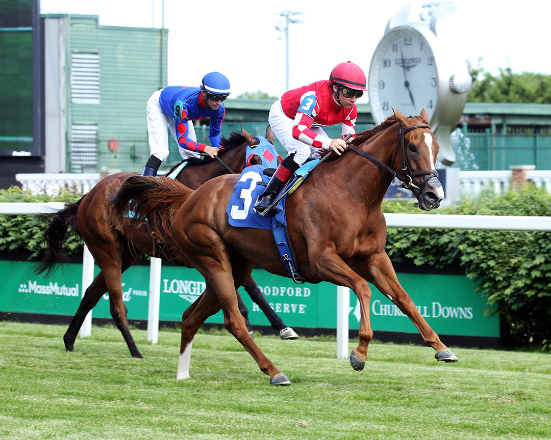 Take Charge Ro wins a May 14 allowance at Churchill Downs