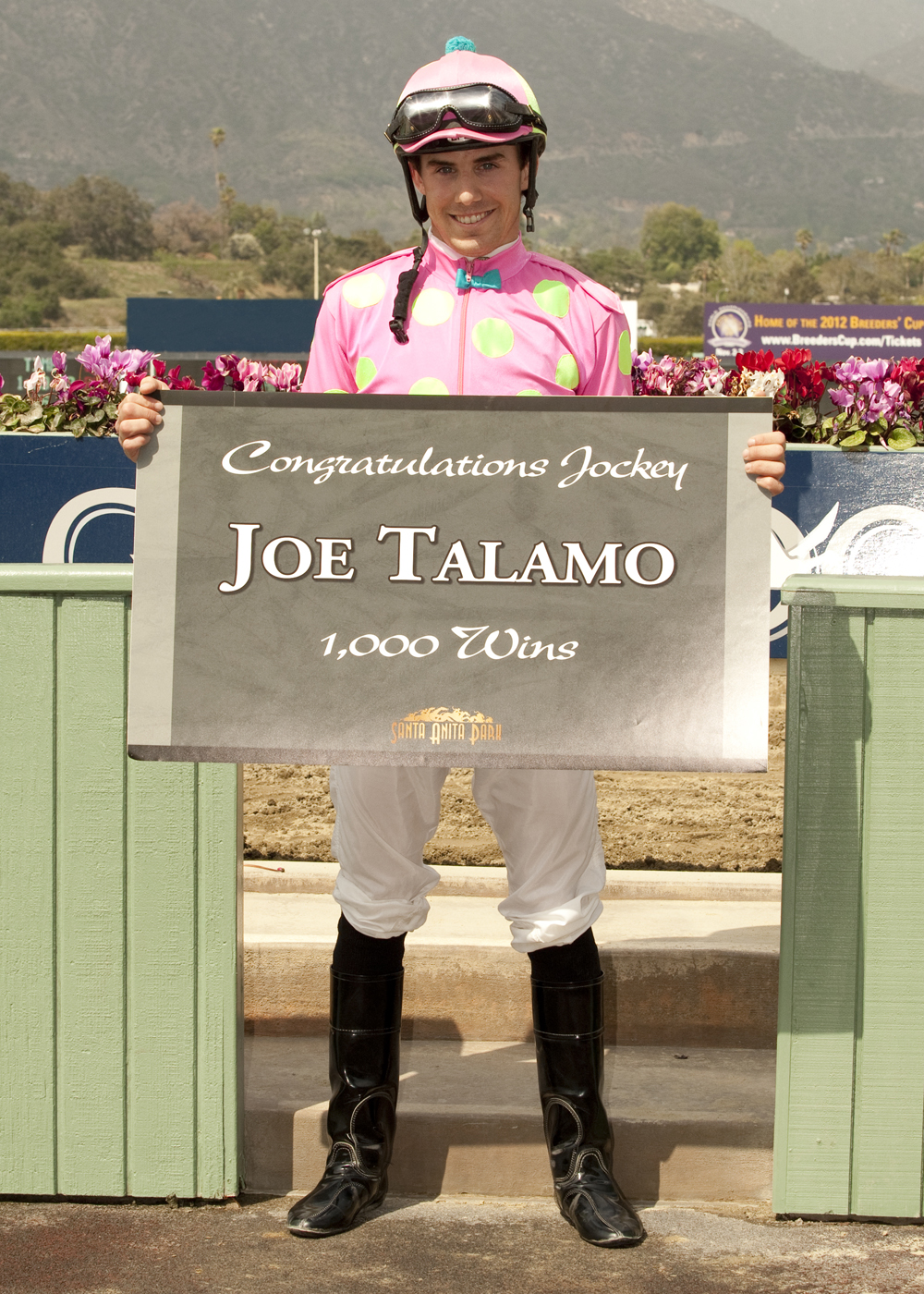 Joe Talamo 1000th win
