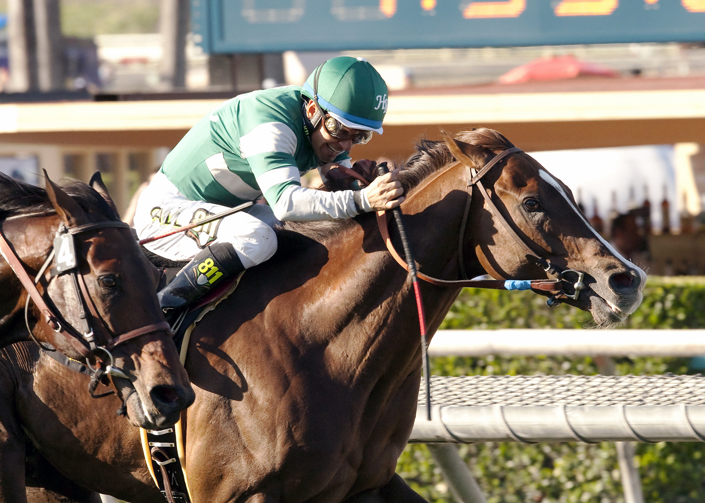 Talco wins the Thunder Road Stakes