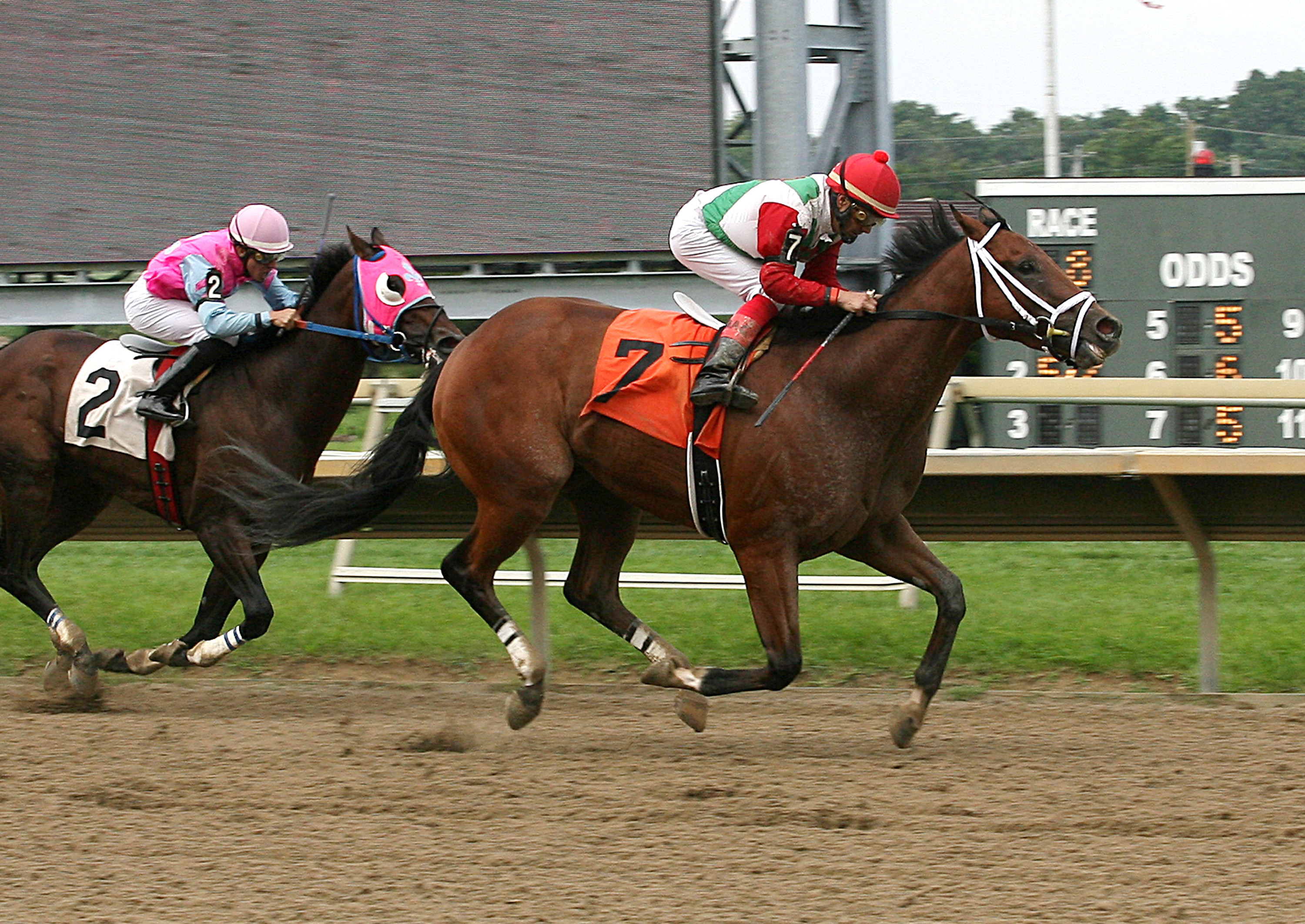 Tango On wins an allowance race