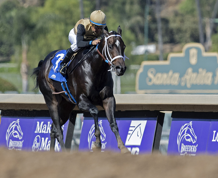Tap Back wins the 2019 Golden State Juvenile at Santa Anita Park