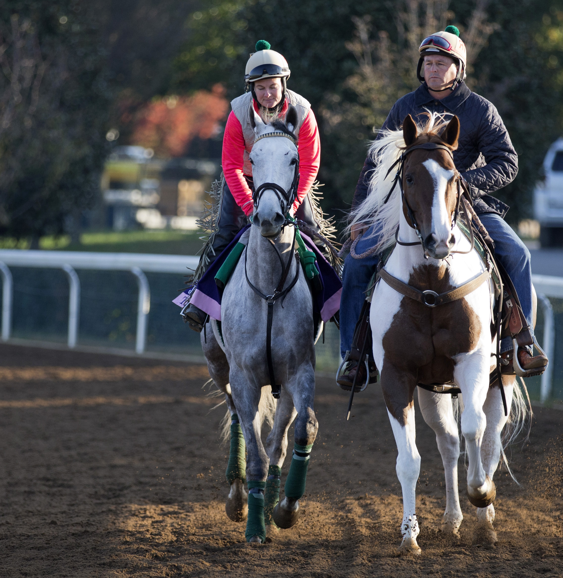 Trainer Ralph Nicks and Tap To It