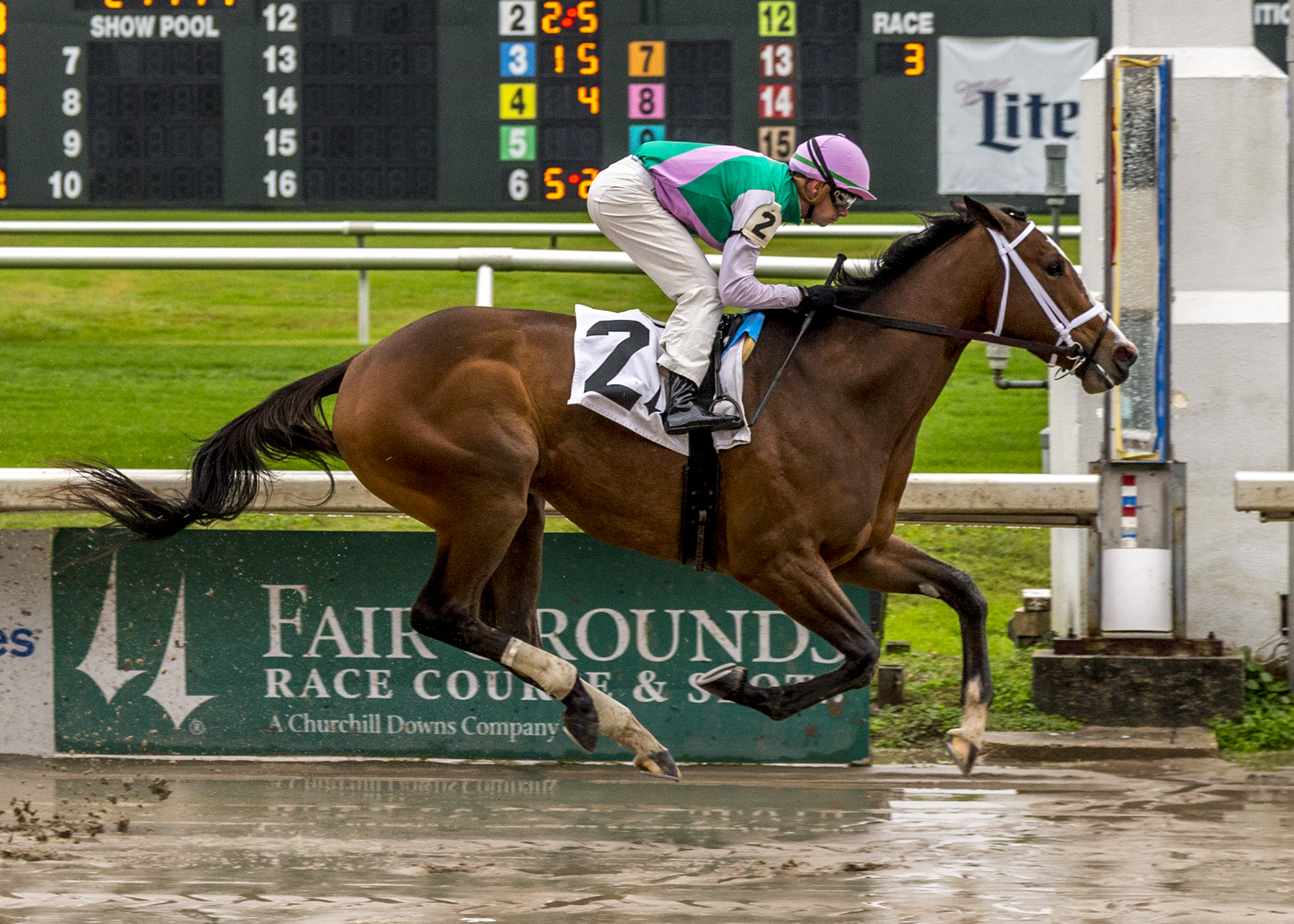 Taraz wins the 2019 Letellier Memorial Stakes