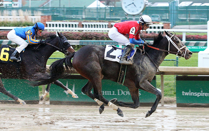Tempers Rising wins a Nov. 22 maiden race at Churchill Downs
