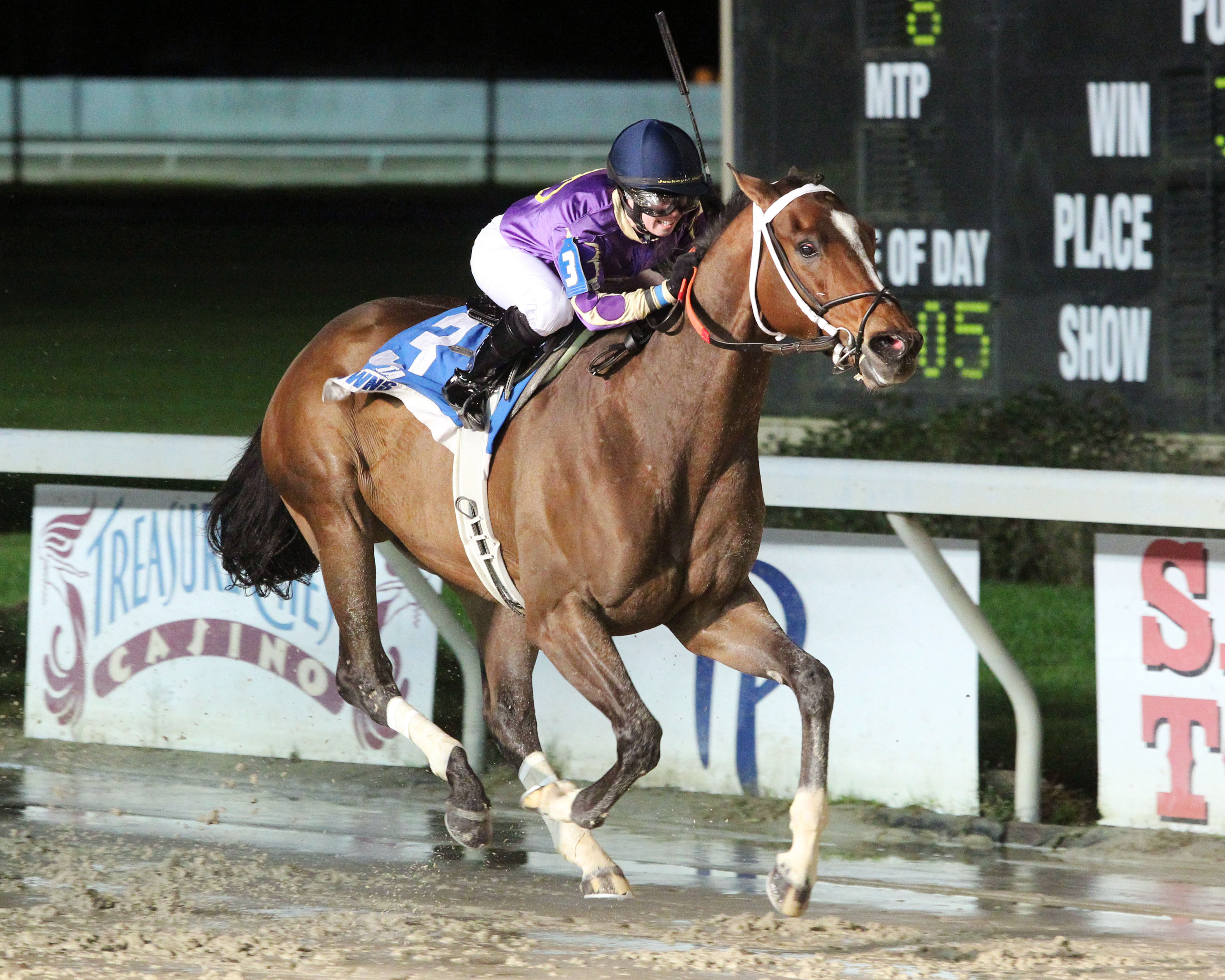 Teniente Coronel wins the Fremont Stakes