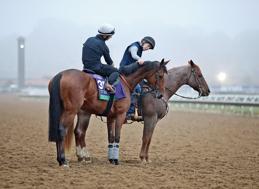 Teona at Del Mar on Nov. 4