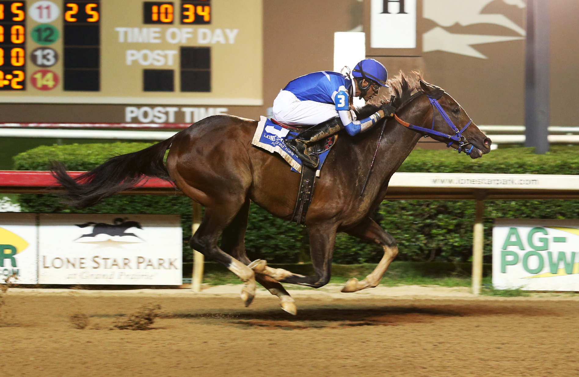 Texas Chrome wins the TTA Sales Futurity
